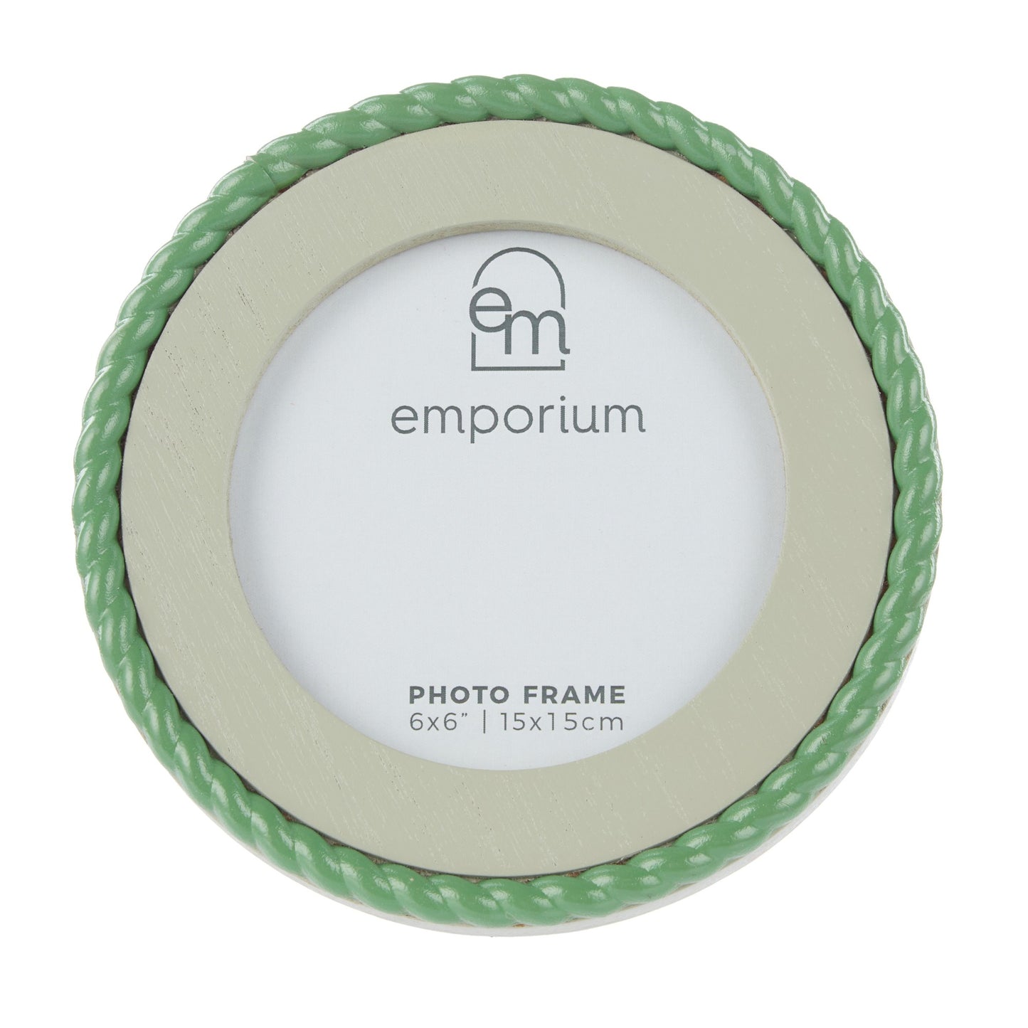Emporium Bec Round Photo Frame 14x14x2cm