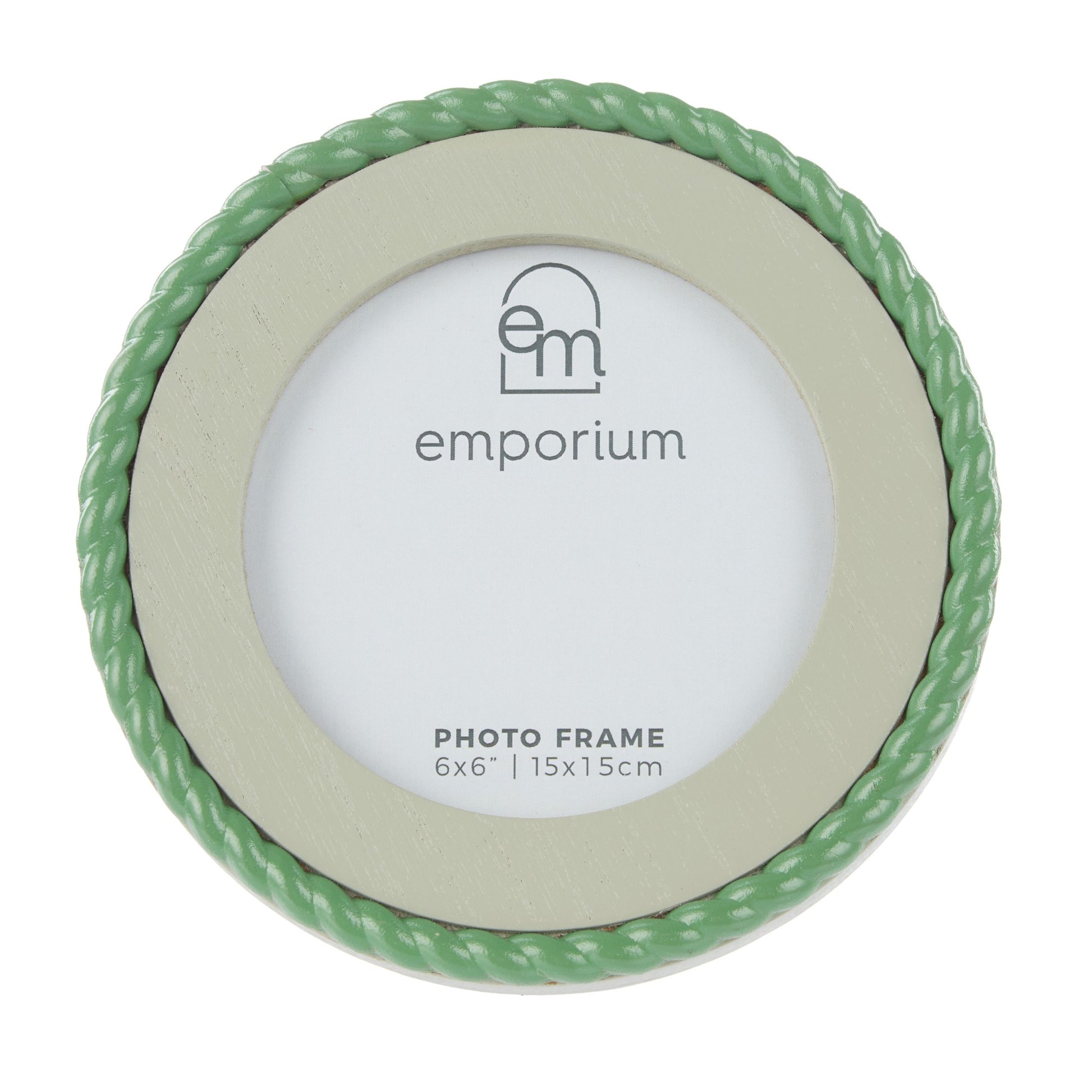 Emporium Bec Round Photo Frame 14x14x2cm