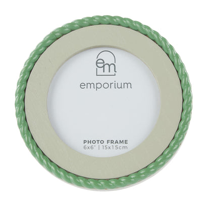 Emporium Bec Round Photo Frame 14x14x2cm