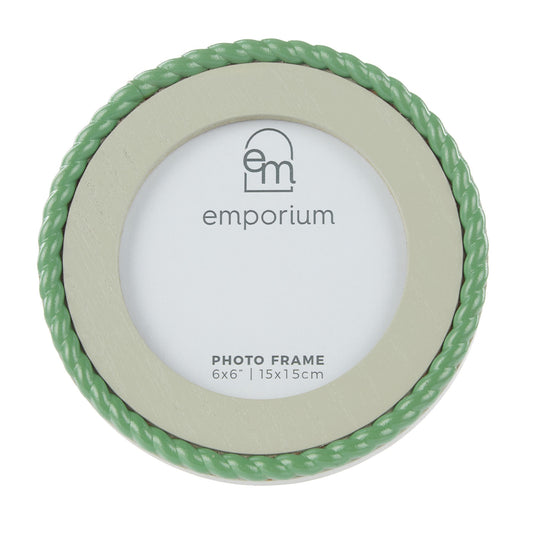 Emporium Bec Round Photo Frame 14x14x2cm