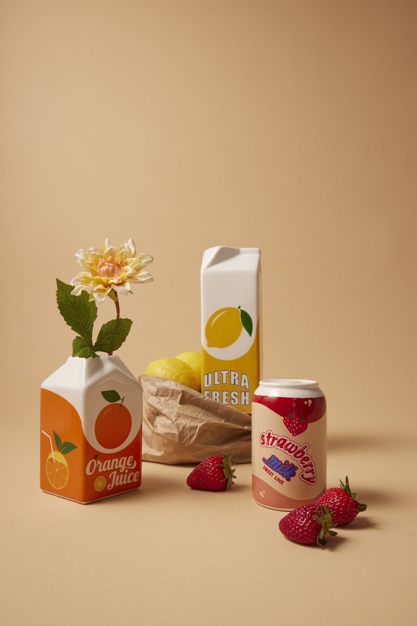 Emporium Lewis Ceramic Can Vessel 