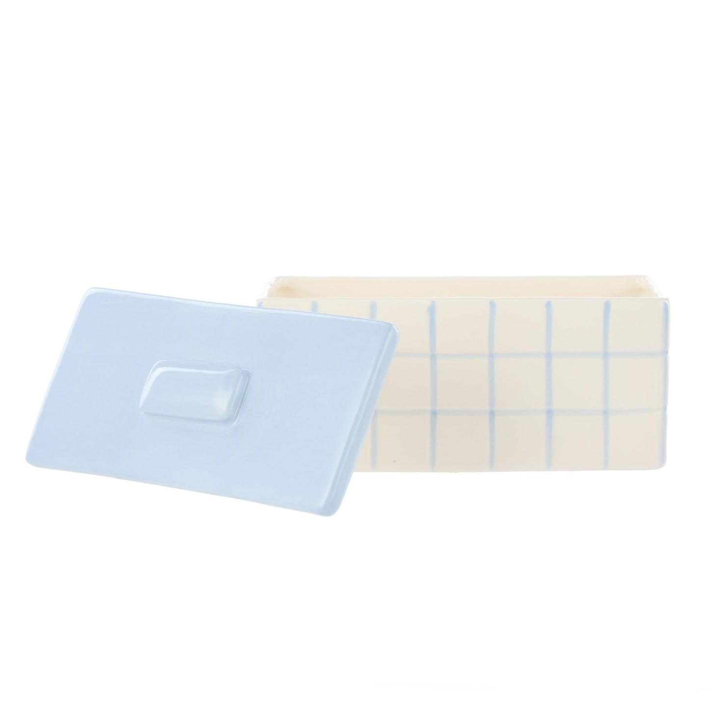 Emporium Lulu Collection Box Blue 18.8x9.8cm