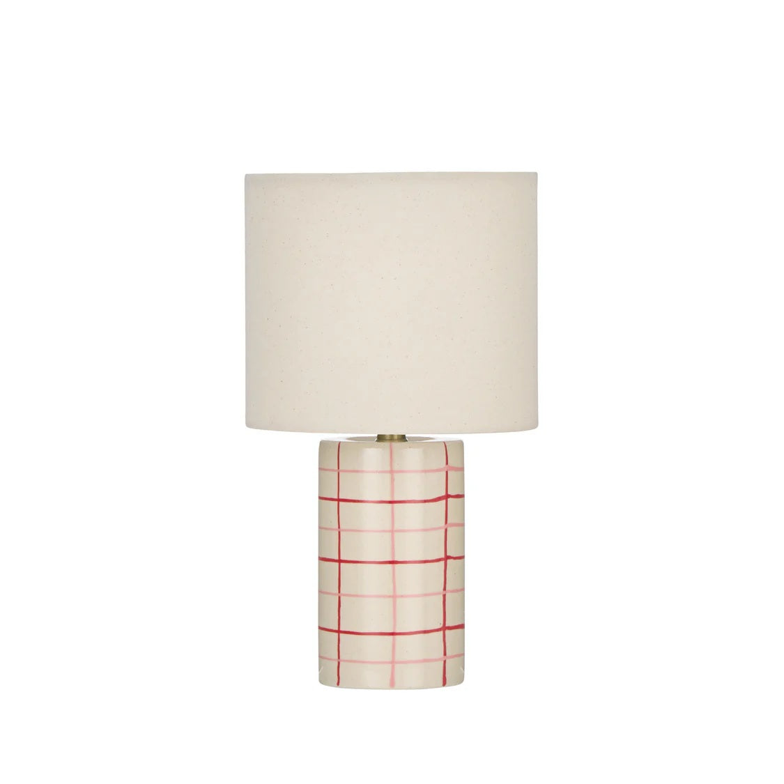 Emporium Zadie Table Lamp Ivory & Red