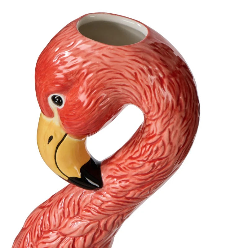 Freddy Flamingo Vase 11 X 8.5 X 26cm