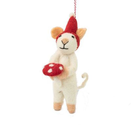 Christmas Decoration - Felt Mouse Max