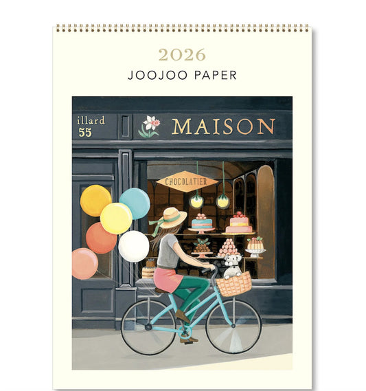 Hello Sunday 2026 Medium Calendar - Joojoo Paper