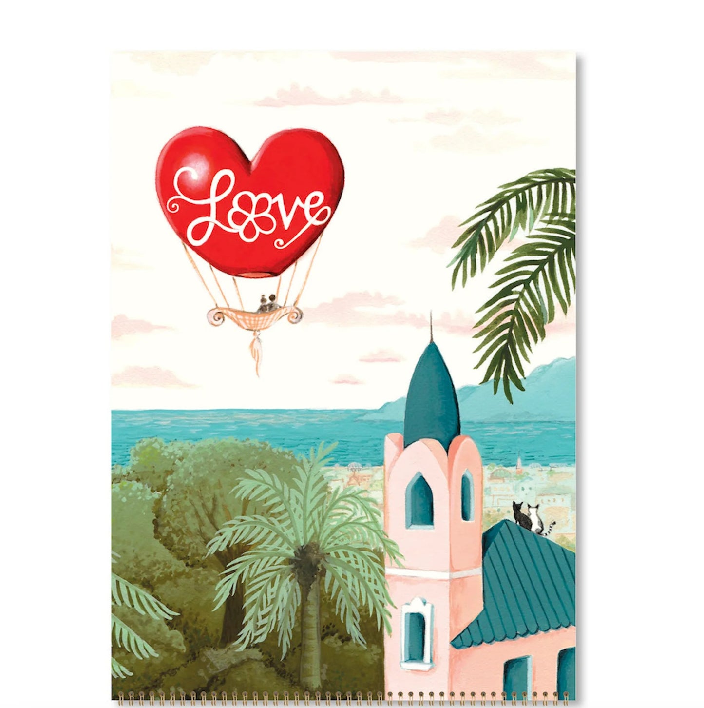 Hello Sunday 2026 Medium Calendar - Joojoo Paper