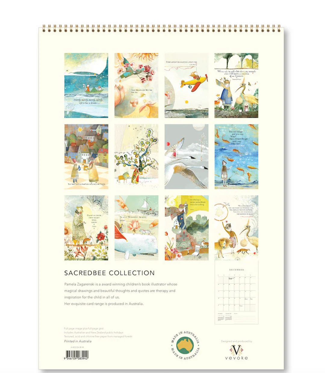 Sacredbee 2026 Calendar