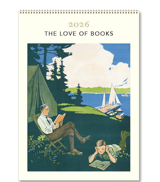 Love Of Books 2026 Calendar