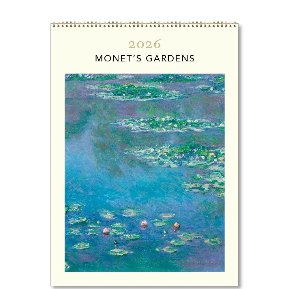 Monet's Gardens 2026 Calendar