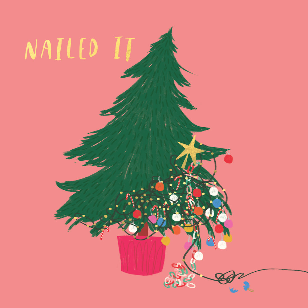Nailed It 10 Boxed Charity Christmas Cards - Breast Cancer Network