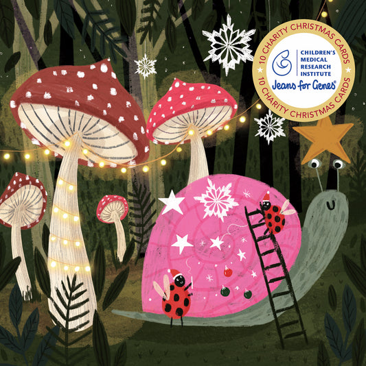 Mushroom Forest 10 Boxed Charity Christmas