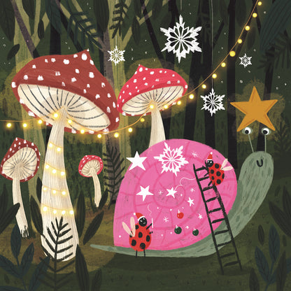 Mushroom Forest 10 Boxed Charity Christmas