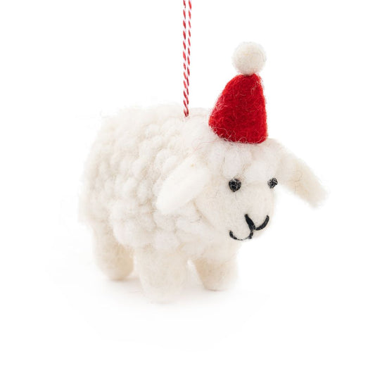 Christmas Decoration - Sheep White