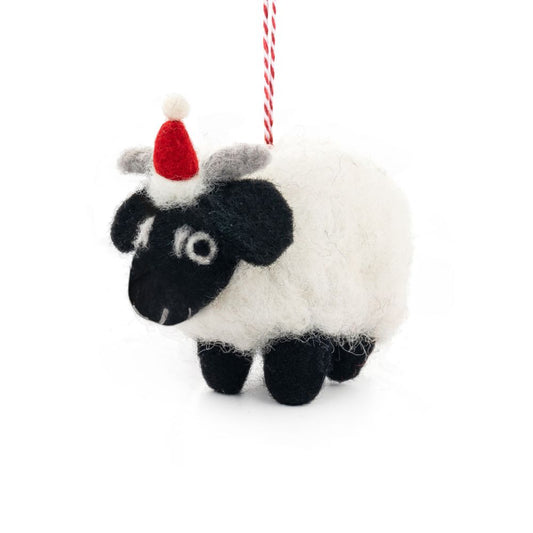 Christmas Decoration - Sheep Black