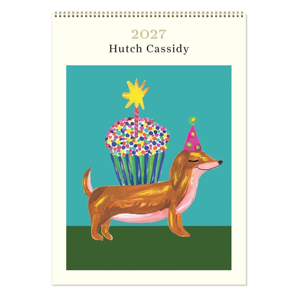 Calendar 2027 Hutch Cassidy Deluxe Wall Calendar