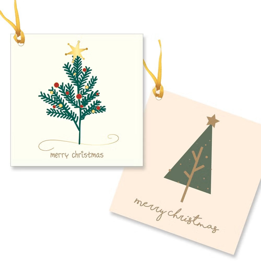 Christmas Gift Tags (10) Trees