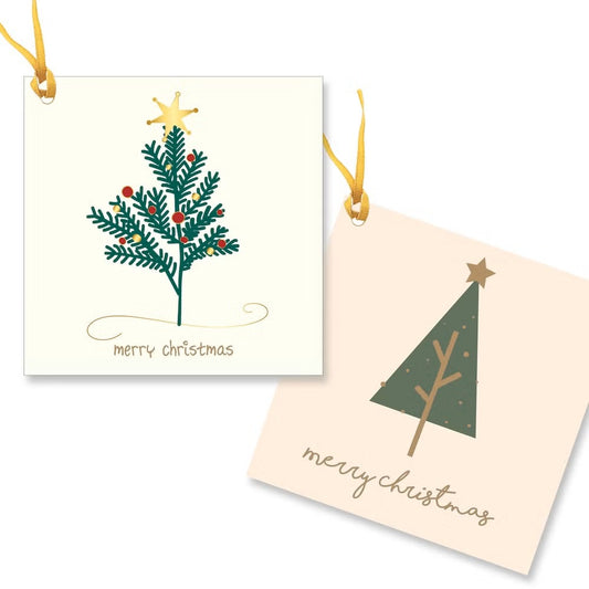Christmas Gift Tags (10) Trees
