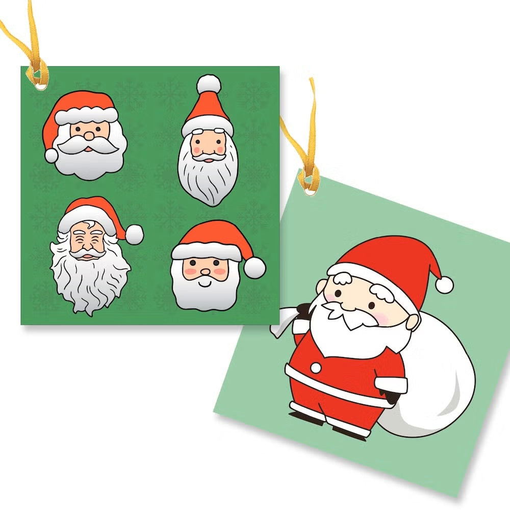 Christmas Gift Tags (10) Santa