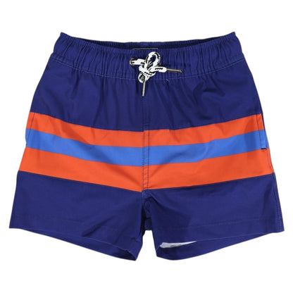 Stretch Navy Contrast Quick Dry Boardies [sz:5y]