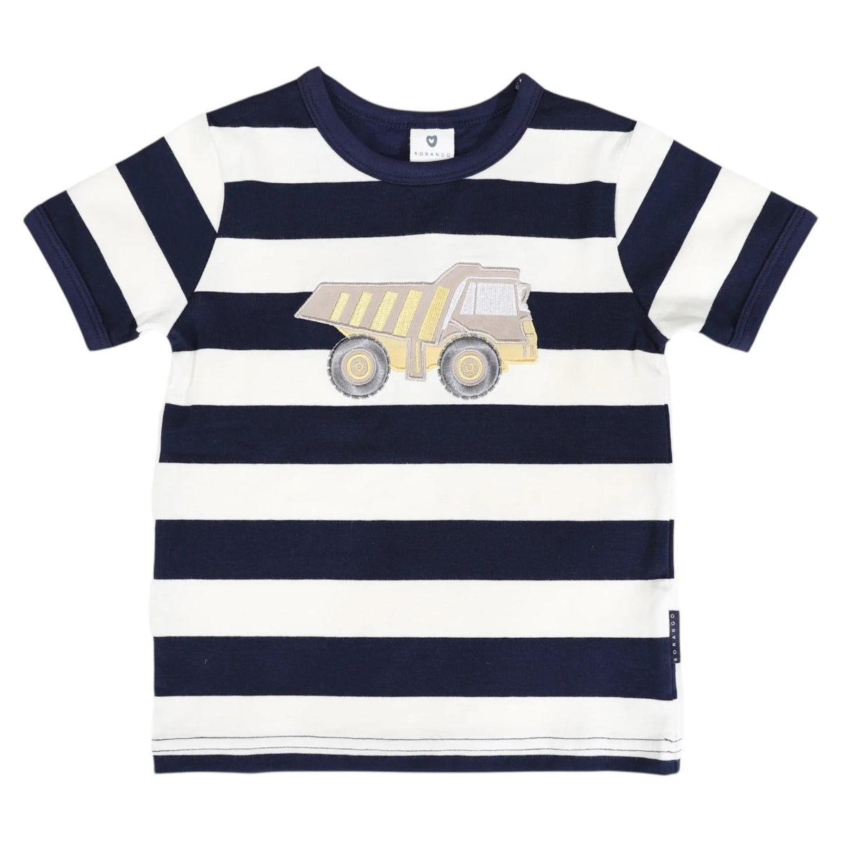 Truck Applique Tee Stripe [sz:1y]