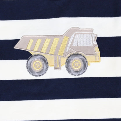 Truck Applique Tee Stripe [sz:1y]