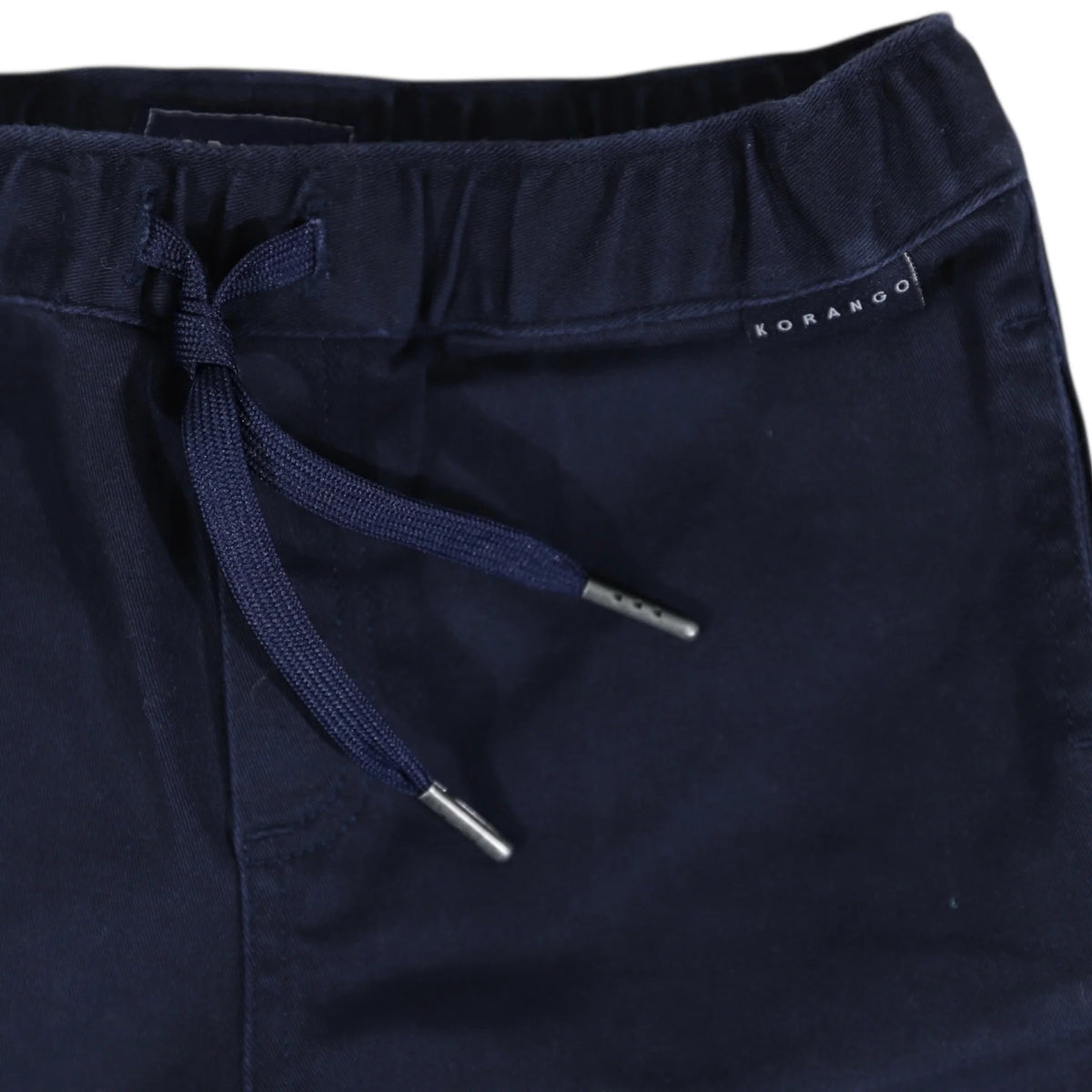 Navy Stretch Twill Short [sz:6-9m]