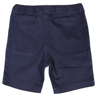 Navy Stretch Twill Short [sz:6-9m]