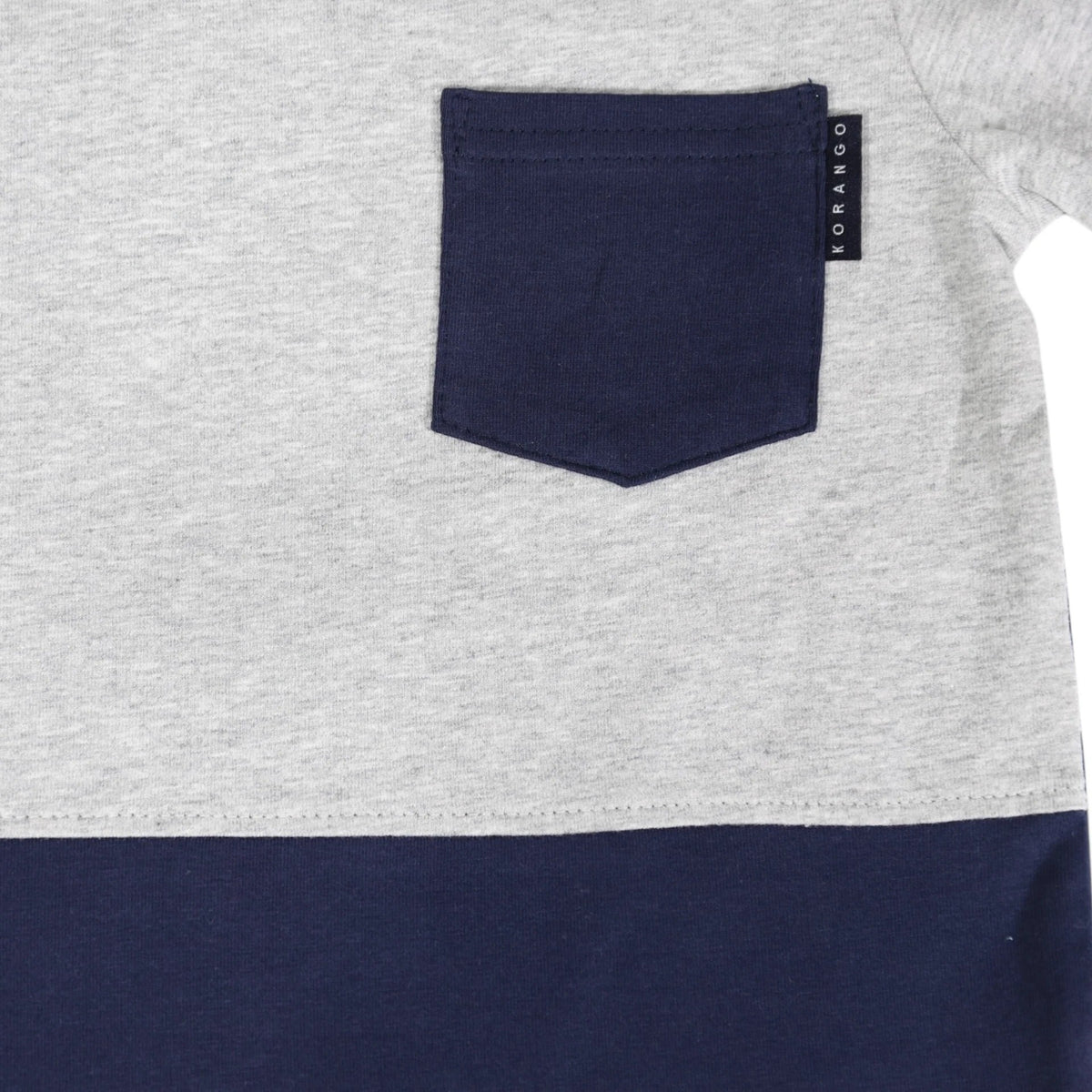 Colour Block Tee - Navy [sz:2y]