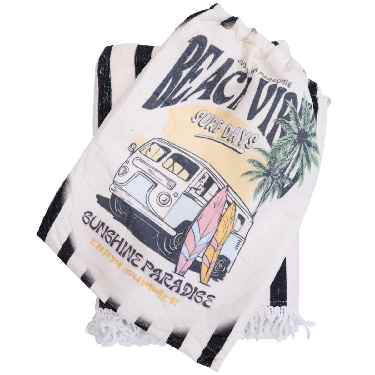 Adult Poncho Towel W/ Bag - Combi