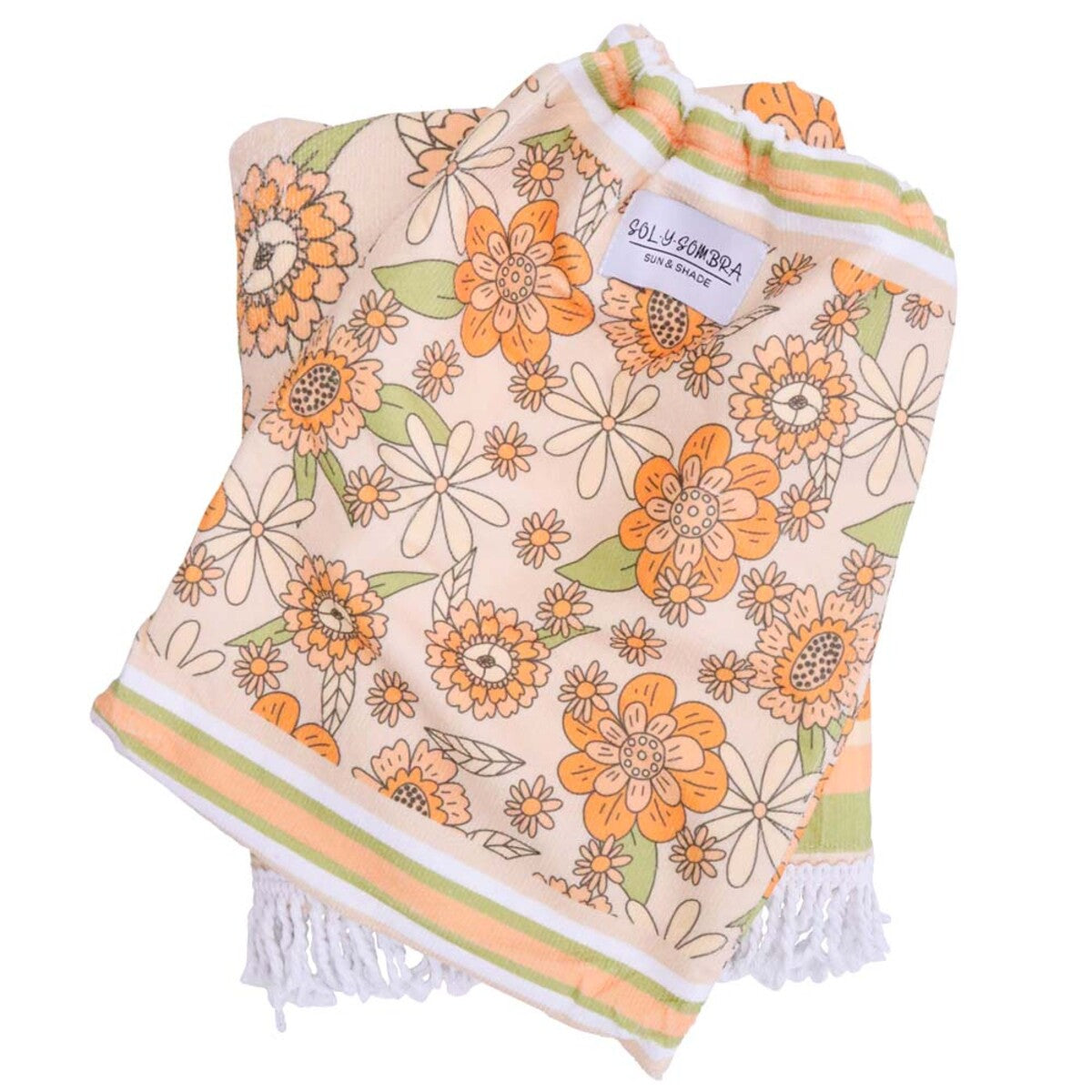 Adult Poncho Towel W/ Bag Clara