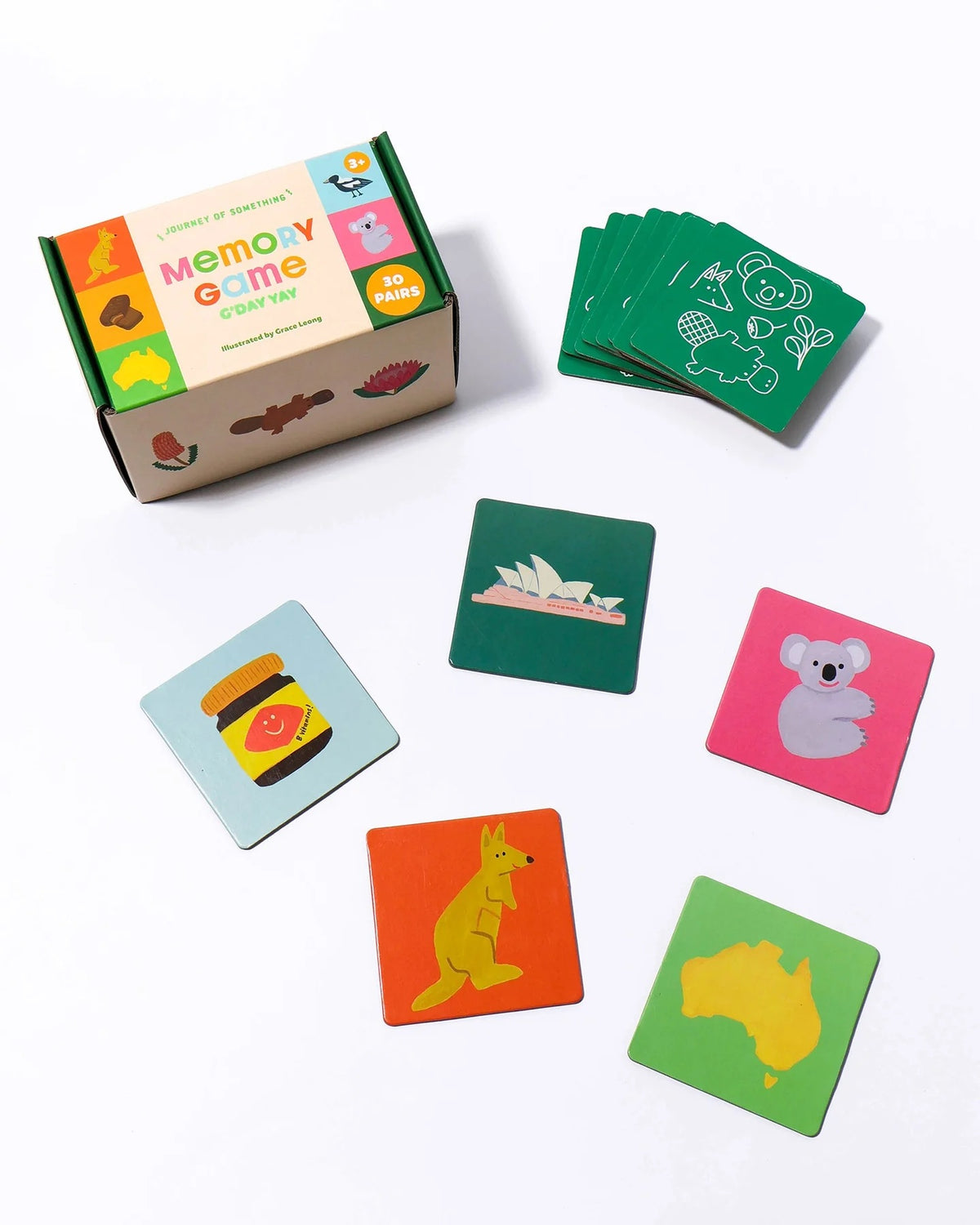Kids Memory Game G'day Yay