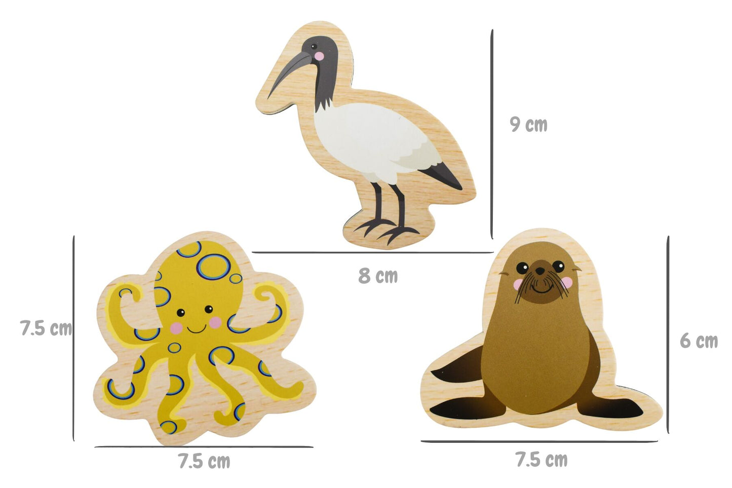 Australian Sea Animals Fridge Friends