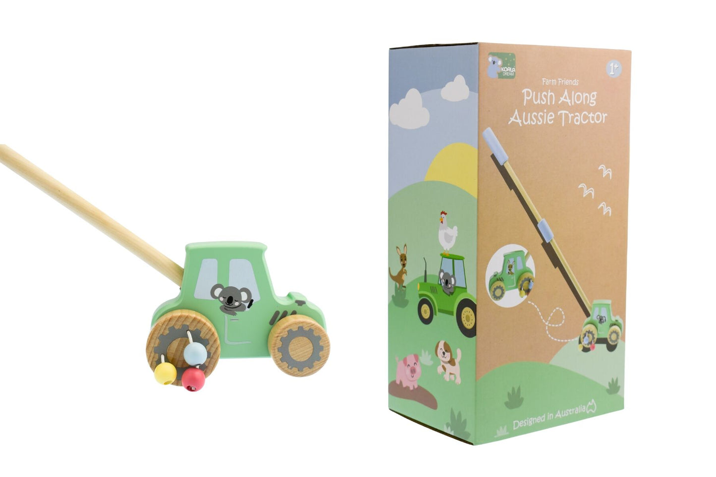Push Along Aussie Tractor