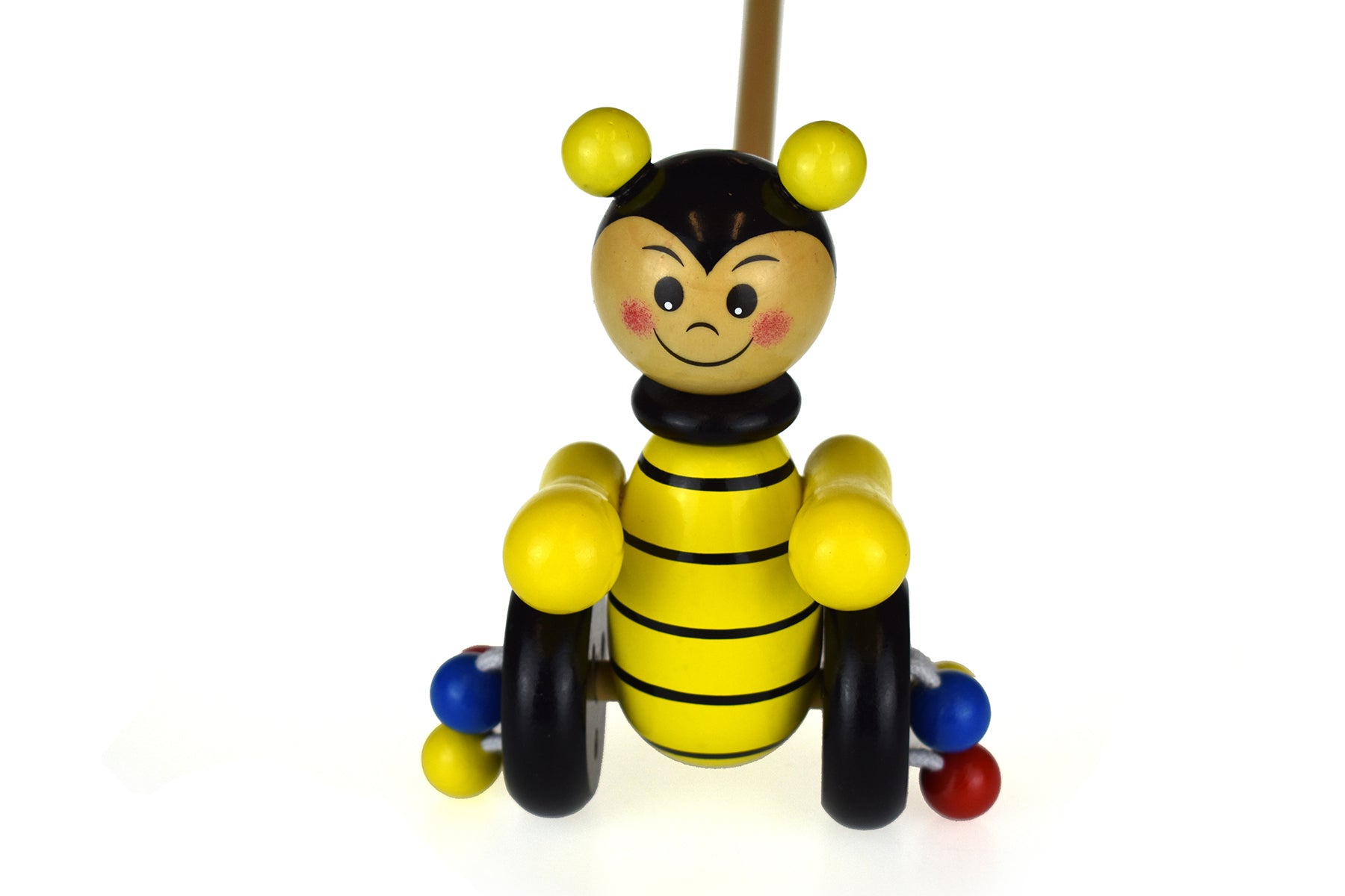 Wooden Bee Push Along