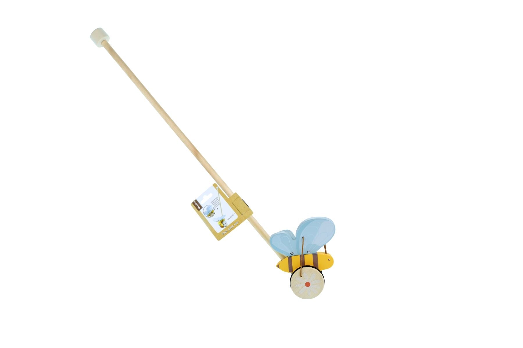 Wooden Butterfly Push Along