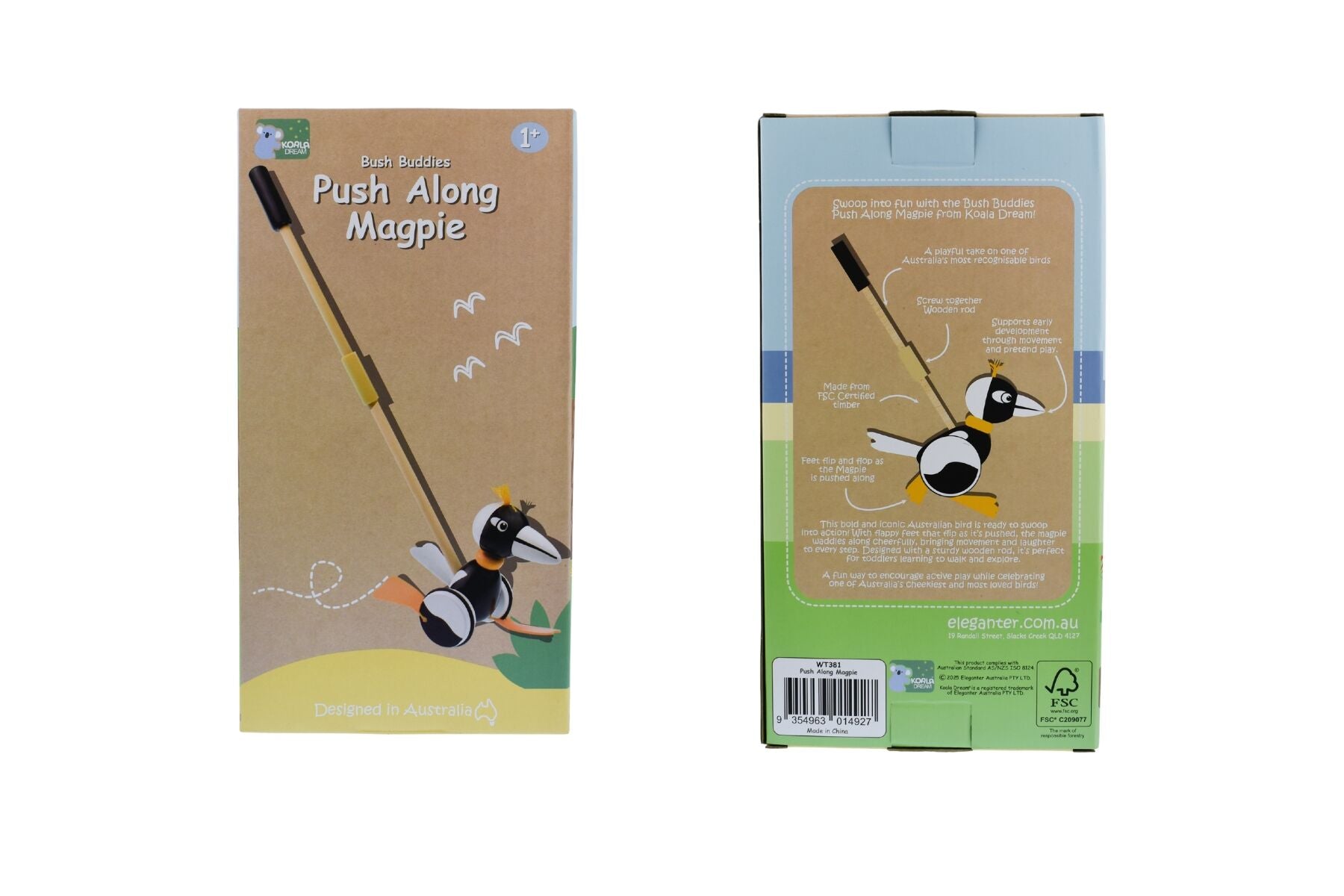 Push Along Magpie