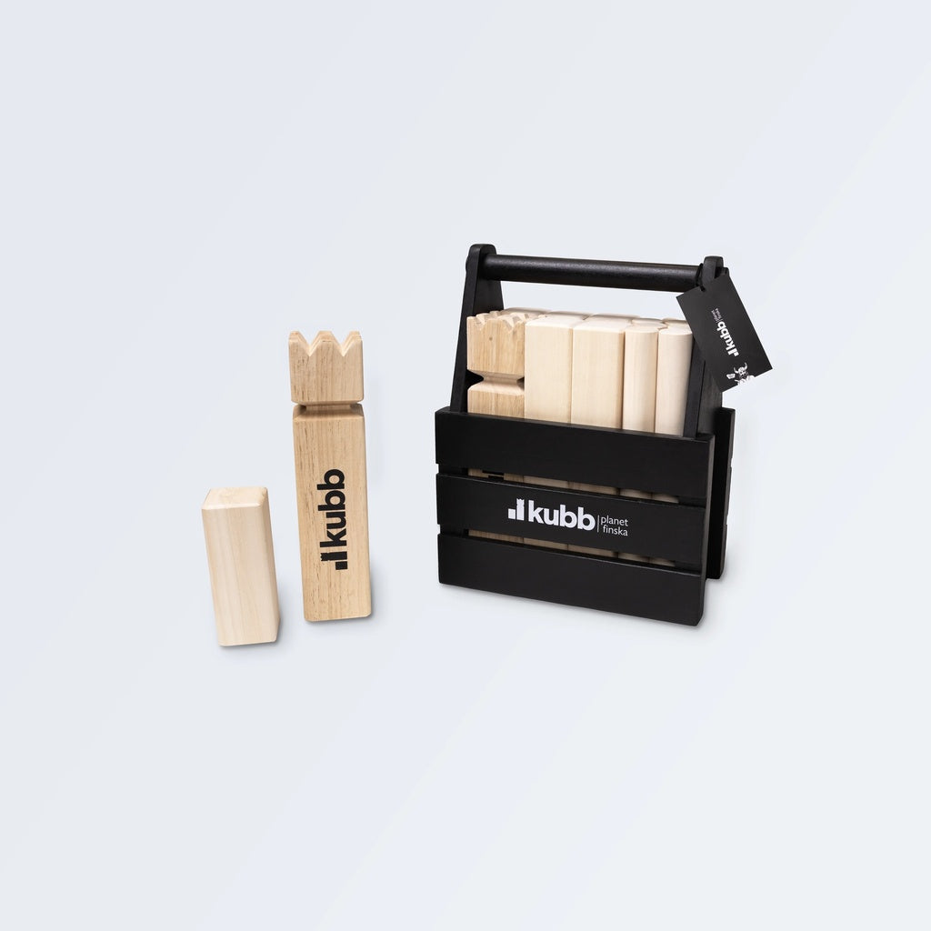 Kubb Origional Charcoal Black - Natural Crown