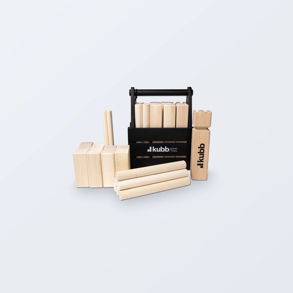Kubb Origional Charcoal Black - Natural Crown