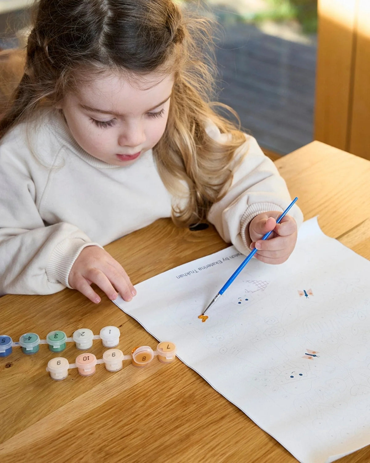 Flower Patch Paint By Numbers