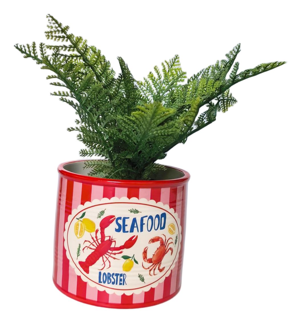 Sea Vita Planter Red & Pink 12cm
