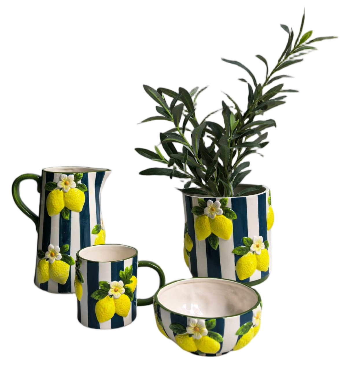 Lemoncello Planter Blue - 16cm
