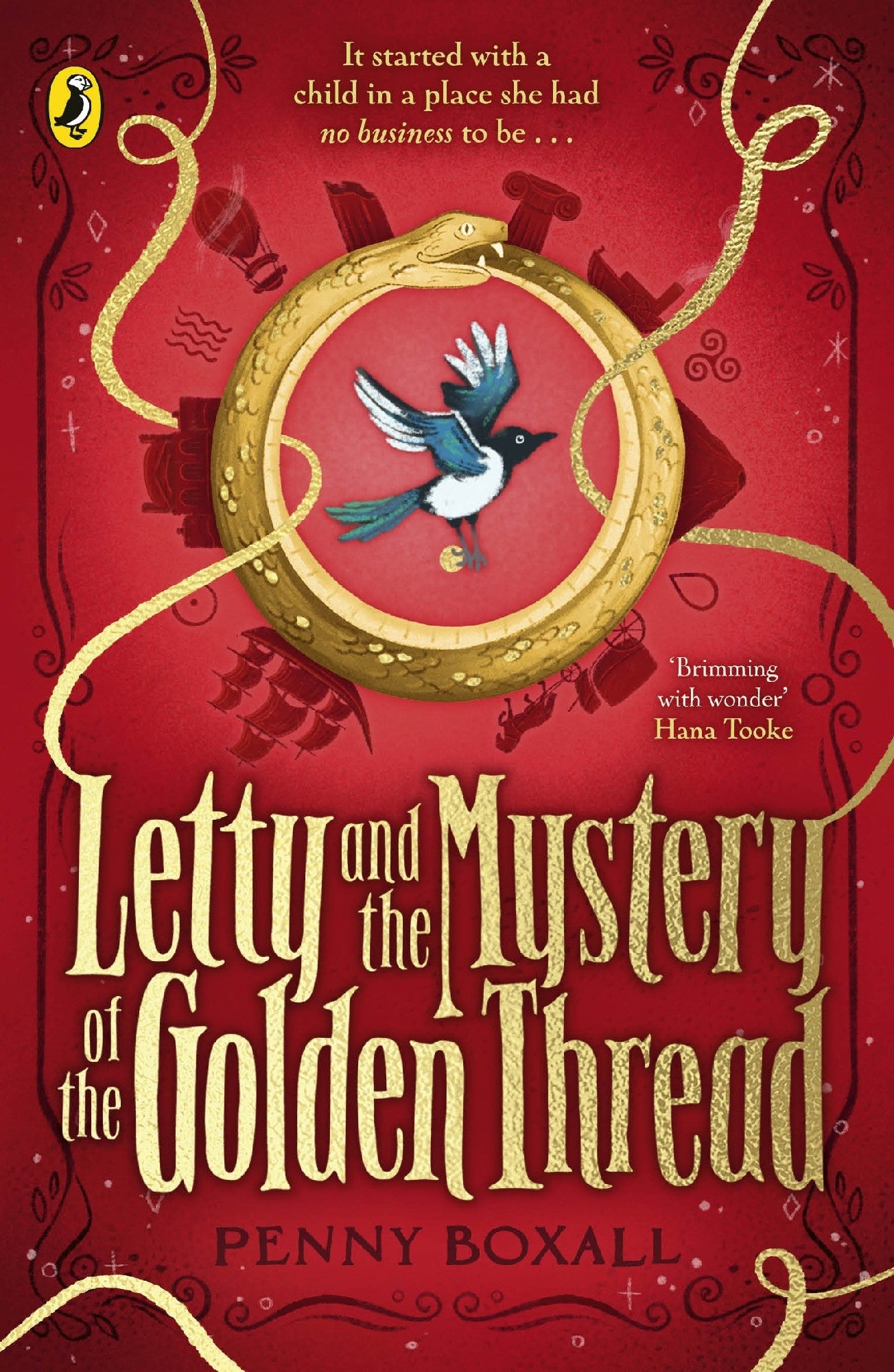 Letty And The Mystery Of The Golden Thread - Penny Boxall