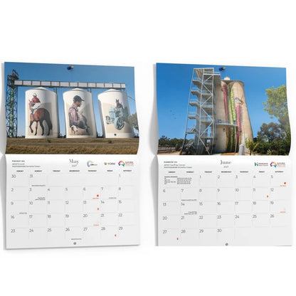 Silo Art 2027 Wall Calendar