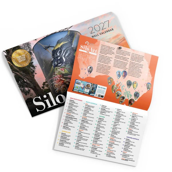 Silo Art 2027 Wall Calendar
