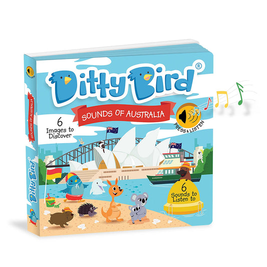 Ditty Bird Sounds Of Australia Multi-coloured 16x2x16cm