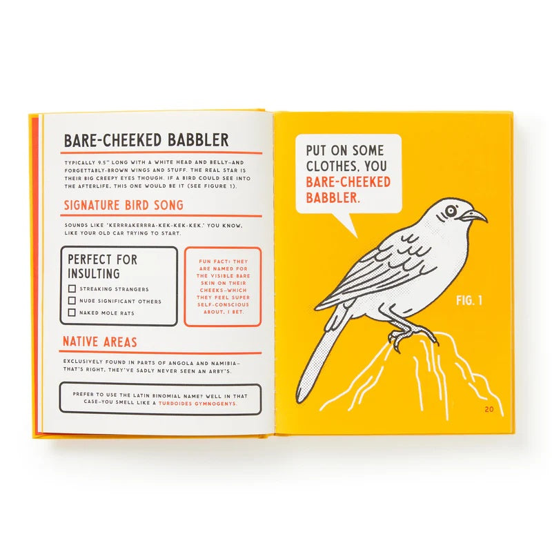Brass Brass Monkey An Illustrated Guide To Birds That Sound Like Insults (mixed Media)