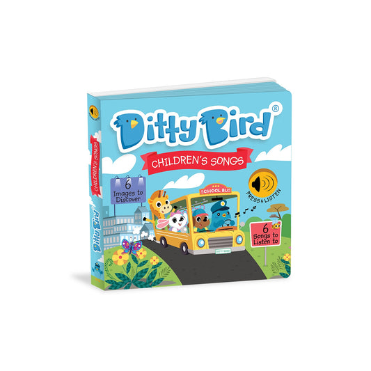 Ditty Bird Children's Songs Multi-coloured 16x2x16cm
