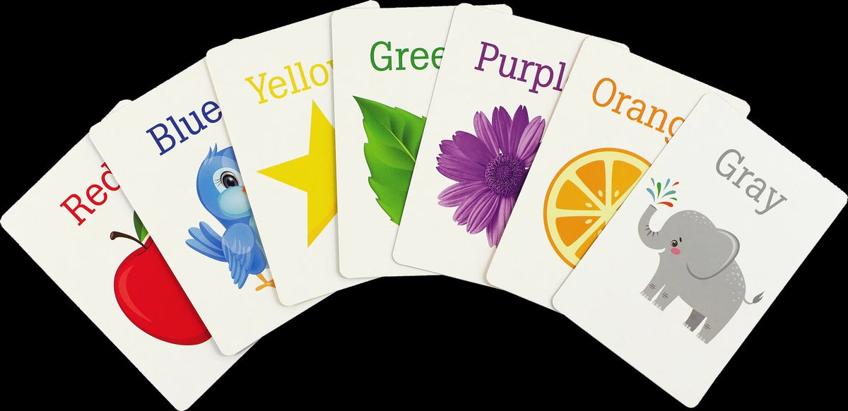 Colors And Shapes Flash Cards 