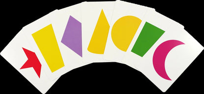 Colors And Shapes Flash Cards 